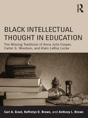 cover image of Black Intellectual Thought in Education